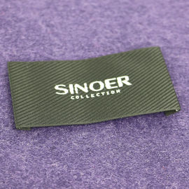 Sew On Clothes Woven Neck Labels Weaving Main Labels Tags Center Fold