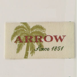 Personalized Satin Sewing Woven Neck Labels For T Shirts 3/4" X 2 1/2"