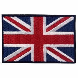 School Custom Embroidered Sew On Badges For Kids , Iron On Fabric Badges