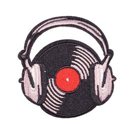 Embroidered Twill Fabric Custom Velcro Patches with Hook and Loop