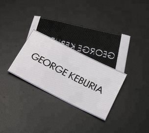 Heat Cut Personalized Fabric Labels Clothing Tags Sew In For Garment T Shirts