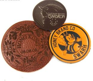 Clothing Tags Jeans Embossed Leather Patch Labels No Hidden Fees