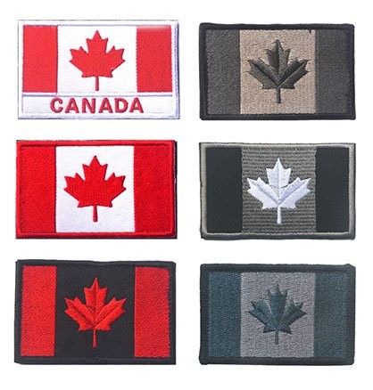 O costume militar da bandeira bordou os crachás, remendos 3D decorativos para a roupa