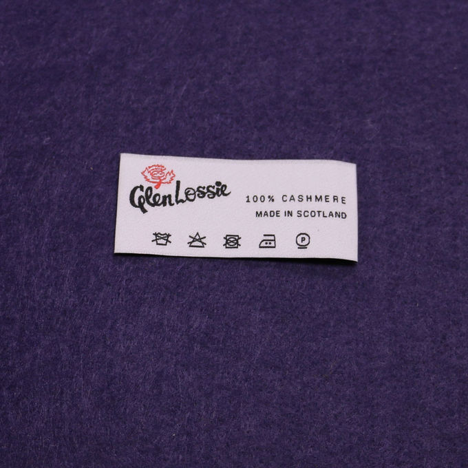 Logotipo feito sob encomenda o pescoço tecido etiqueta o vestuário da roupa do tipo do teste padrão etiqueta e etiquetas