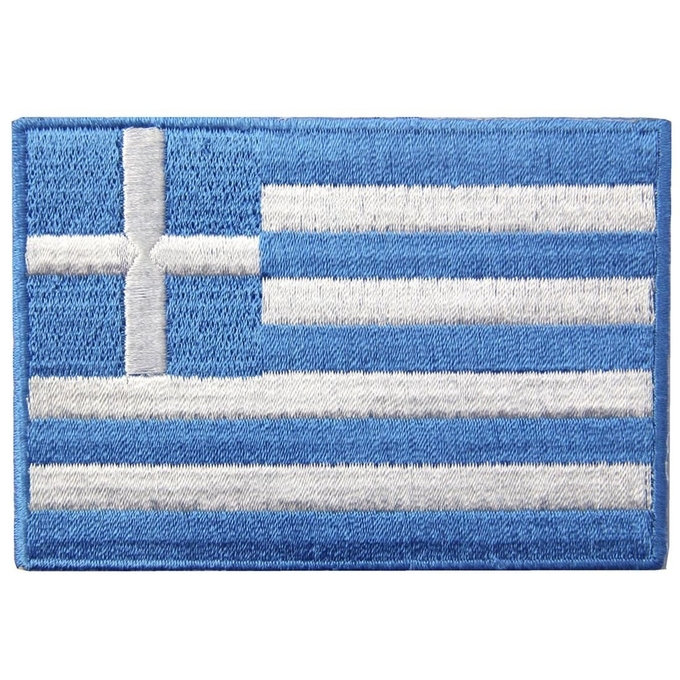 O ferro do bordado de França na bandeira remenda remendos feitos sob encomenda laváveis de pano
