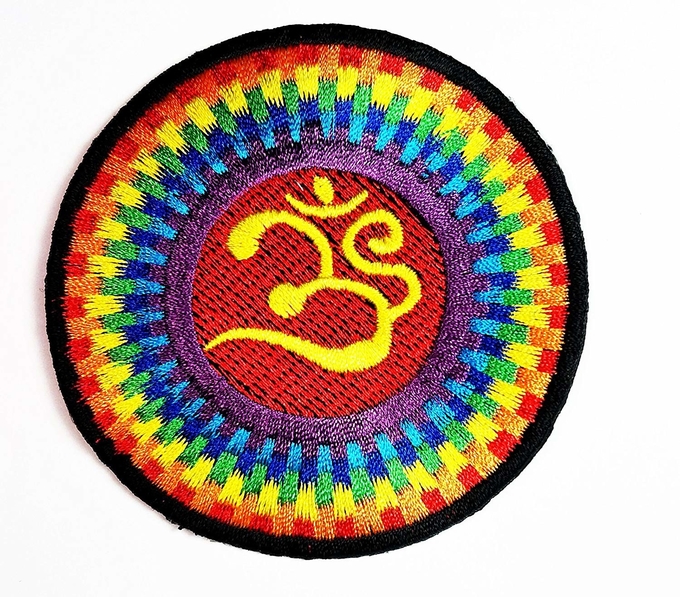 Remendos feitos sob encomenda bordados de Velcro da tela da sarja com gancho e laço